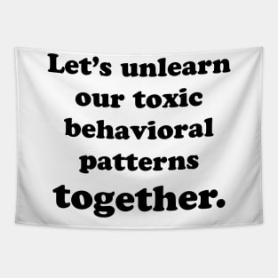 TOXIC BEHAVIOR Tapestry