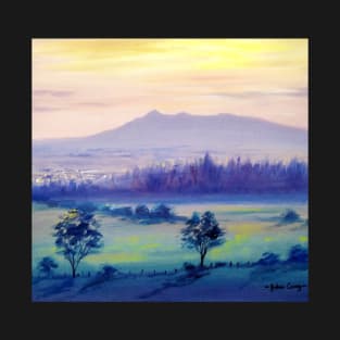 Inverurie and Bennachie from Osprey Heights T-Shirt