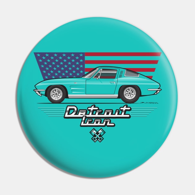 Multi-Color Body Option Apparel Drag Vette Pin by JRCustoms44