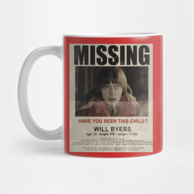 Stranger Things Will Byers Missing Poster - Stranger ...