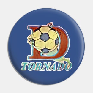 Dallas Tornado Soccer Pin