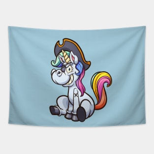 Pirate Unicorn Tapestry