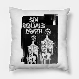 Sin Equals Death / Design A Pillow