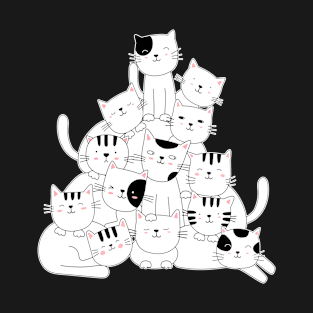 Cute Cat Design Giftidea T-Shirt