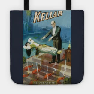 Vintage Magic Poster Art, Levitation by Kellar Tote