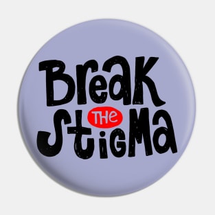 End The Stigma Merch Pin