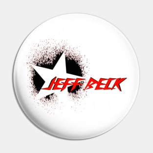 Jeff Beck star pylox Pin