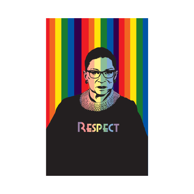 RBG Respect Rainbow by candhdesigns