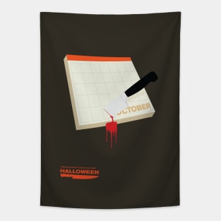 Alternative Halloween Movie Poster by DoctorHeadly Tapestry