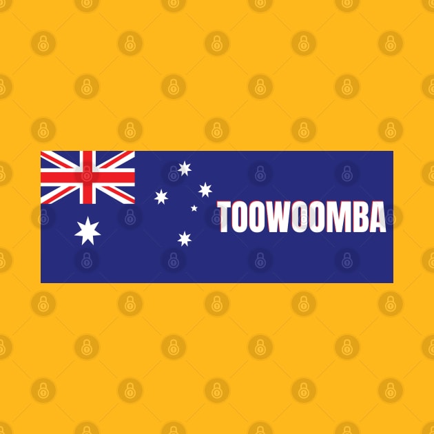 Toowoomba City in Australian Flag by aybe7elf