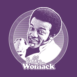 Bobby Womack /// Retro Style Fan Art Design T-Shirt