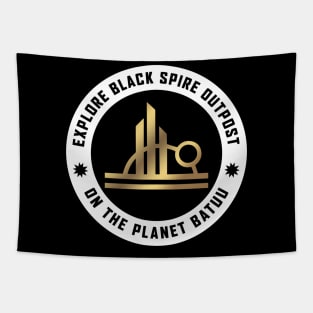 Black Spire Outpost Shirt Tapestry