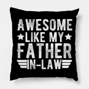 Family Lovers Tee Father Day Pillow