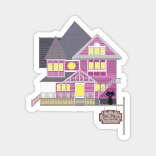 coraline the pink palace Magnet