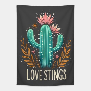 Love stings - Cactus lover Tapestry