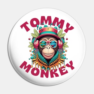 Cyborg Monkey Tommy Pin