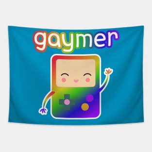 gaymer pride Tapestry