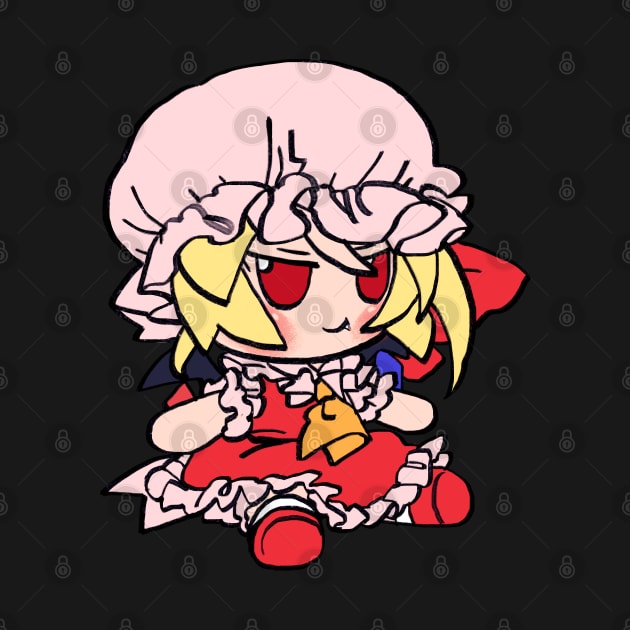 Mudwizard draws flandre scarlet fumo plush / touhou memes by mudwizard