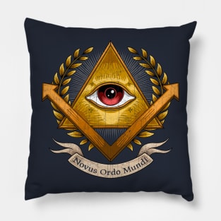 Novus Ordo Mundi - Illuminati Pillow