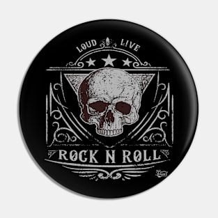 Loud & Live Pin