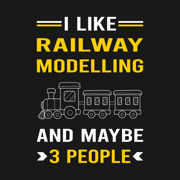 3 People Railway Modelling Model Railroading Train Trains by Good Day