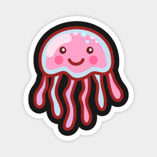 Cotton Candy Jellyfish Magnet