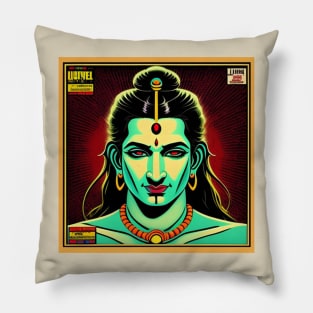 Dancing With Lord Shiva Vinyl Record Vol. 6 Pillow