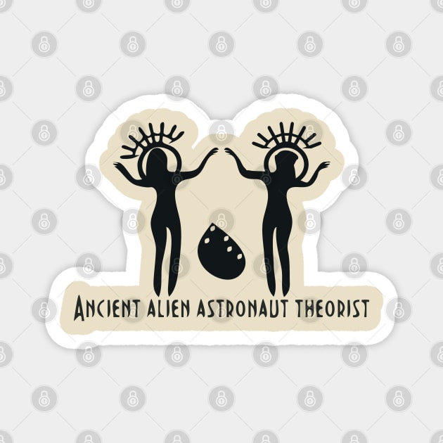 Ancient Alien Astronaut Theorist Magnet by tatadonets
