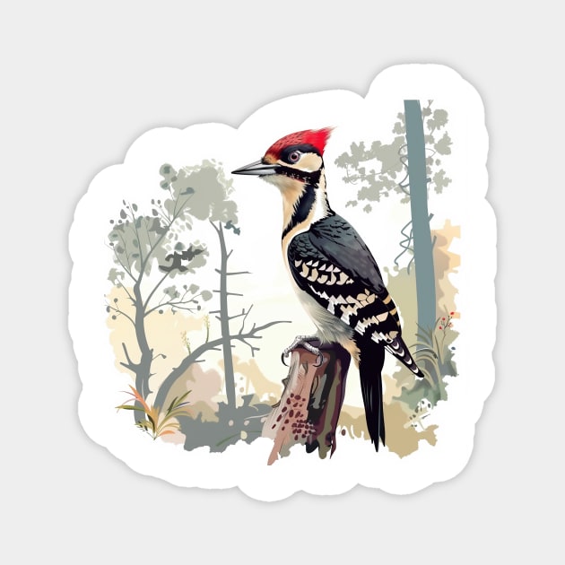 Woodpecker Magnet by zooleisurelife