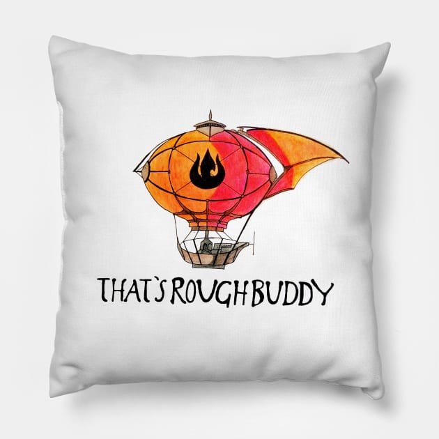 Avatar War Balloon Pillow by BjorksBrushworks