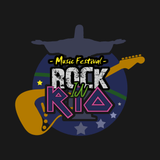 Rock in Rio - Music Festival in Rio de Janeiro Brazil T-Shirt