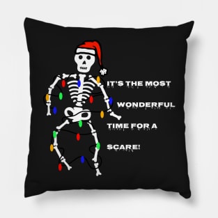 It's The Most Wonderful Time For A Scare Pillow