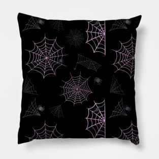 Spider web pink pattern Pillow