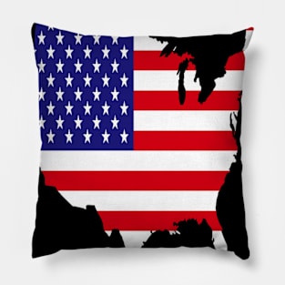 Flag usa Pillow