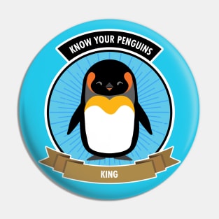 King Penguin - Know Your Penguins Pin