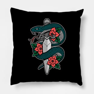 Snake & Dagger II Pillow