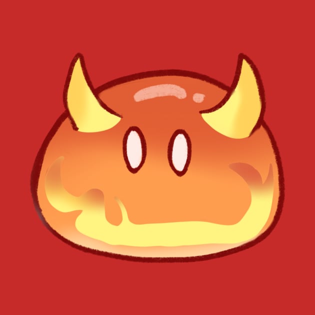 Pyro Slime by LadyTsundere