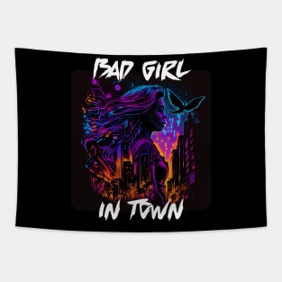 Bad Girl In Town 15 Tapestry