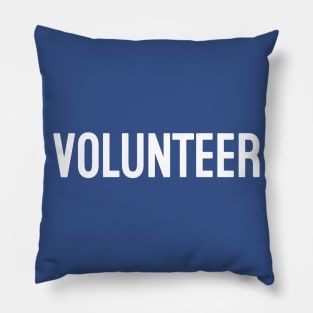 Volunteer (White) Pillow