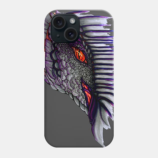 Dragon's Eye Phone Case by INKmagineandCreate