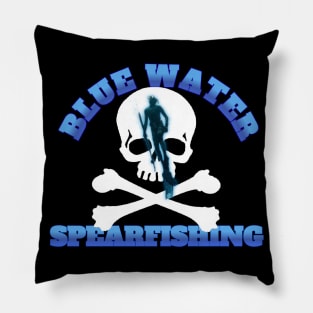 Scuba diving designs spearfishing Pillow