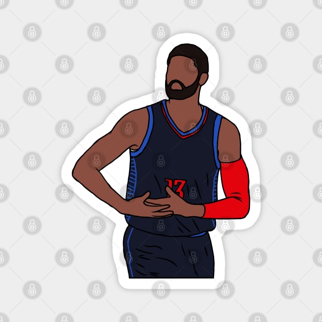 Paul George Rock The Baby Magnet by rattraptees