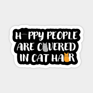 Happy Cat people Magnet