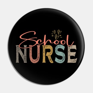 Retro School Nurse Nursing School Student Nurse In Progress Pin