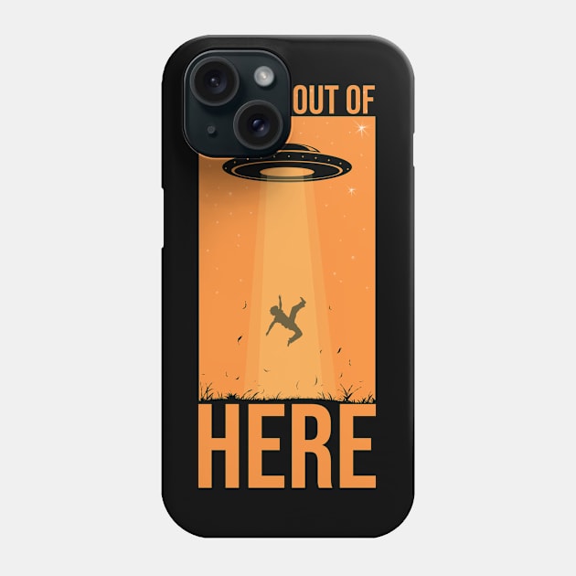 Get Me Out Of Here Phone Case by CrissWild