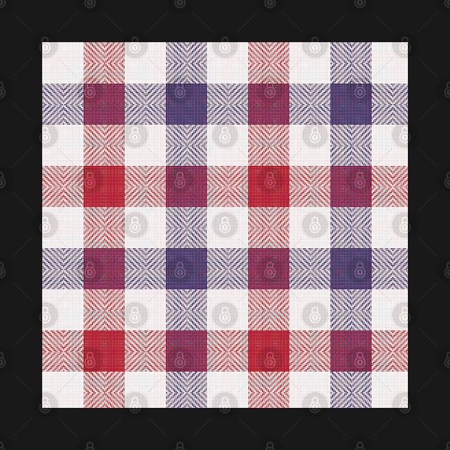 4 th of July Plaids , Tartans , Checks by justrachna