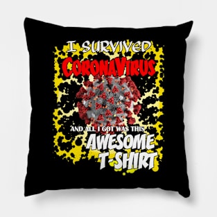 Coronavirus Survivor Pillow