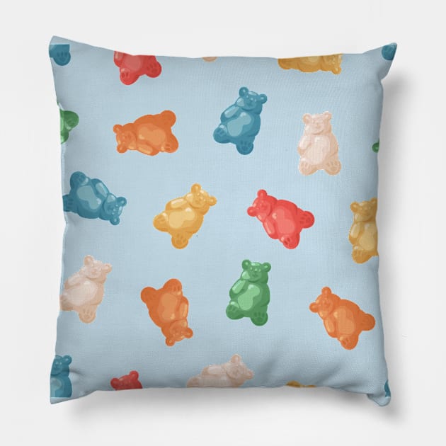 Candy Loop Pillow by SimoneSpagnuolo