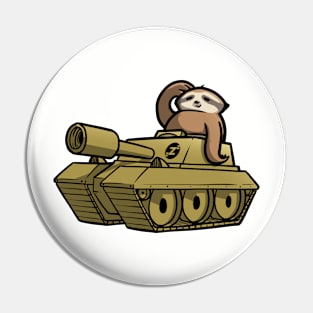 War Animals - Sloth Pin