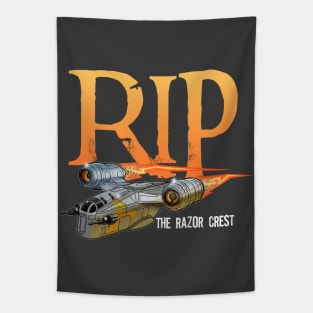 Razor Crest RIP Tapestry